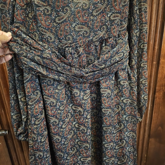 NWT OPT PAISLEY PRINT MINI DRESS - Picture 3 of 6